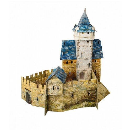 Игровой набор из картона Охотничий замок 294 игровой набор из картона рыцарский замок
