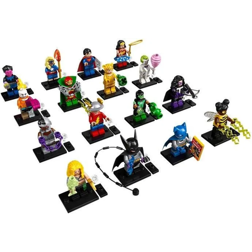 Конструктор LEGO Minifigures DC Super Heroes 71026 Полная коллекция конструктор lego collectable minifigures 71026 dc super heroes series 9 дет