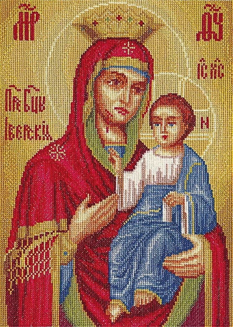 Набор для вышивания PANNA CM-1322 "Икона Божией Матери Иверская"