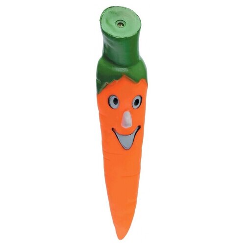 Морковь виниловая для собак 21см (26 шт)