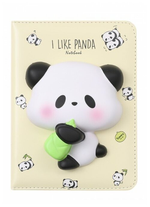 Блокнот Михи Михи Панда I Like Panda MM96037, А5, 64 листа