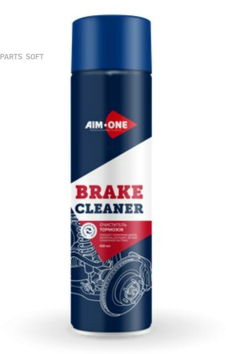 AIM-ONE BCN650 Очиститеь тормозов 650м аэрозоь Brake Cleaner New AIM-ONE