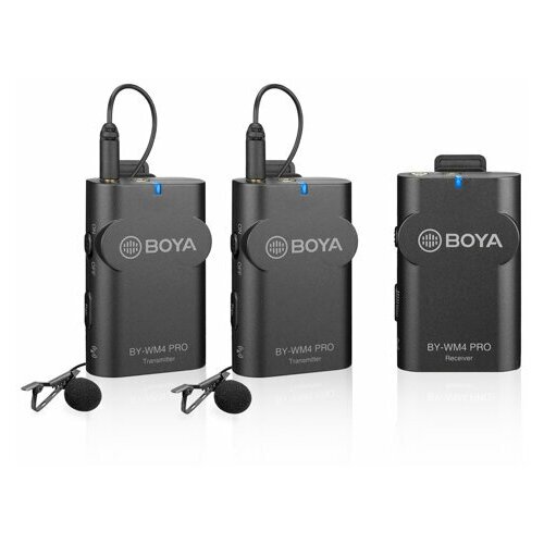 Двухканальная беспроводная радиосистема BOYA BY-WM4 Pro-K2 1946300₽