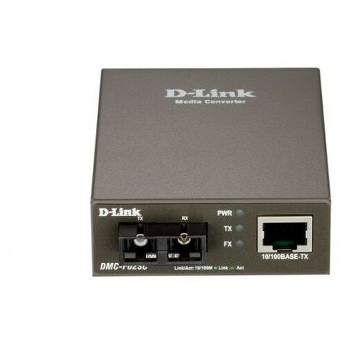 D-Link Сетевое оборудование DMC-G02SC A1A Медиаконвертер с 1 портом 100 1000Base-T и 1 портом 1000Base-SX с разъемом SC для многомодового