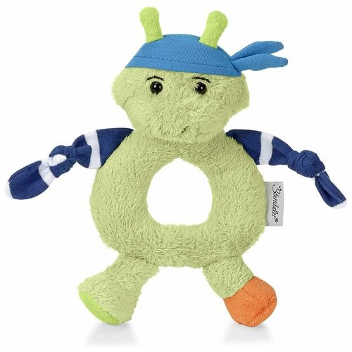 Мягкая игрушка погремушка Sterntaler кузнечик Gustav 17 см 1150₽