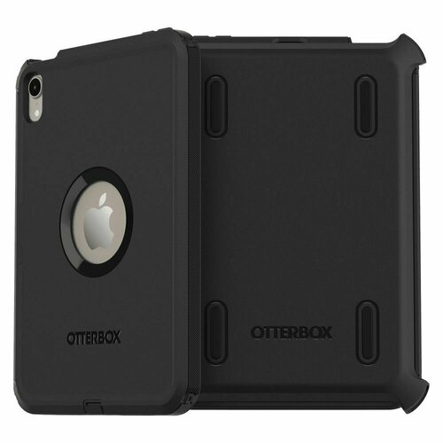 Ударопрочный чехол OtterBox Defender Series Black для iPad mini 6, цвет черный