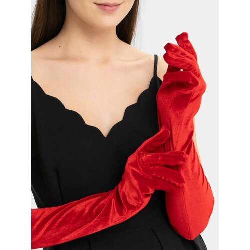 фото Перчатки , размер one size, красный нет бренда