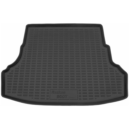 фото Коврик в багажник пластиковый для hyundai solaris sd (10-17), rezkon