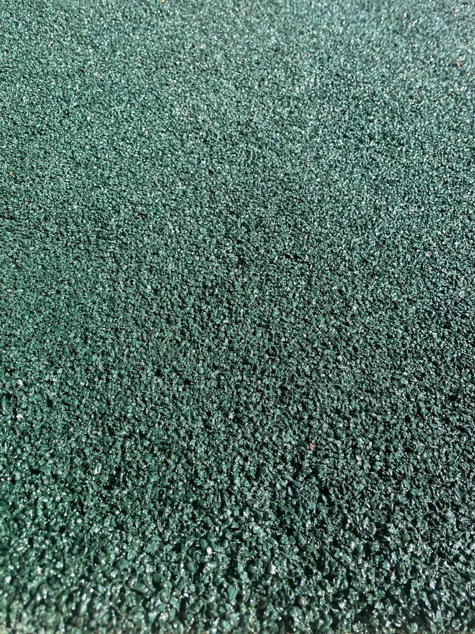Резиновая крошка, Мягкий асфальт, Комплект зеленый для укладки резинового покрытия 1,5м2 - фотография № 5