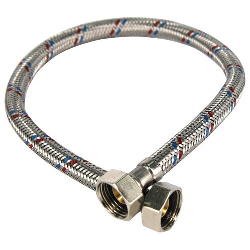 Подводка гибкая для воды с оплеткой из нержавеющей стали 1/2