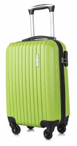 Умный чемодан Lcase 4240, 70 л, размер L, зеленый