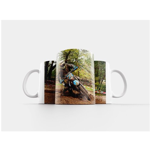 фото Кружка "мотокросс, эндуро, мотоцикл" 320 мл lotsprints