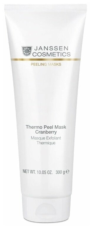 Janssen Cosmetics Thermo Peel Mask «Cranberry» - Кремовая термомаска-эксфолиант Клюква 300 гр