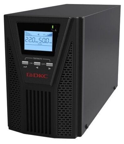 ИБП Онлайн для Small Tower 1000 ВА/900Вт 1/1 2xSchuko EPO USB RS-232 RJ45 3х7А.ч DKC SMALLT1A10S