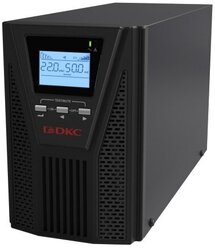 Источник бесперебойного питания Online Small Tower 1 кВа 5 мин Tower 2xSchuko, EPO, USB () DKC SMALLT1A10S (1 шт.)