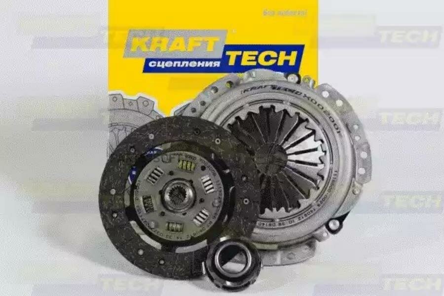 KRAFTTECH W02200H Сцепление в сборе (с подш.) Москвич 2141