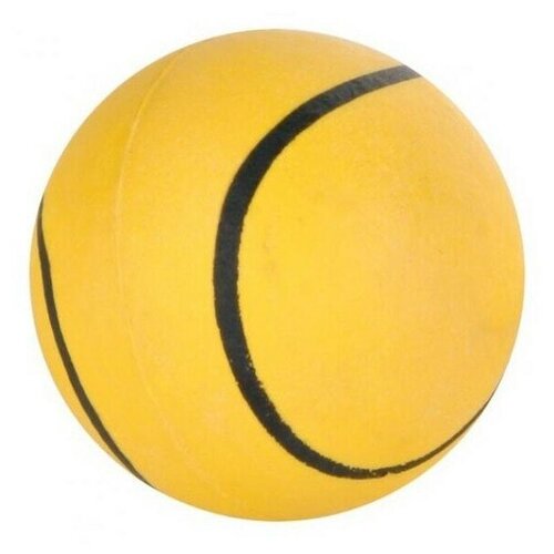 Мяч, диаметр 7 сантиметров, из мягкой резины