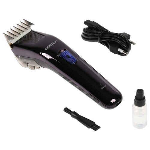 Машинка для стрижки Centek CT-2122 7 Вт 3-21 мм титановые лезвия фиолетовая 2602035 259100₽