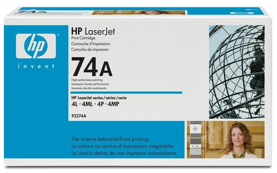 92274A HP Картридж для LJ 4L/4ML/4P/4MP, (3000 стр.)