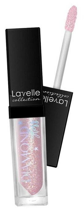 LavelleCollection Блеск для губ Diamond gloss LavelleCollection тон 02 diamond rose, 5 мл