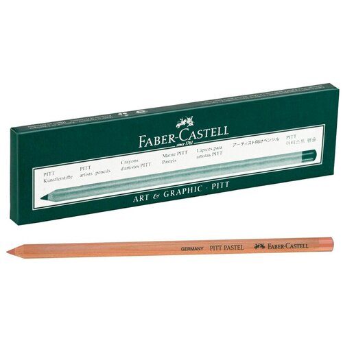faber castell пастельный карандаш pitt pastel 6 шт 189 светло коричневый Faber-Castell Пастельный карандаш Pitt Pastel, 6 шт., 189 светло-коричневый