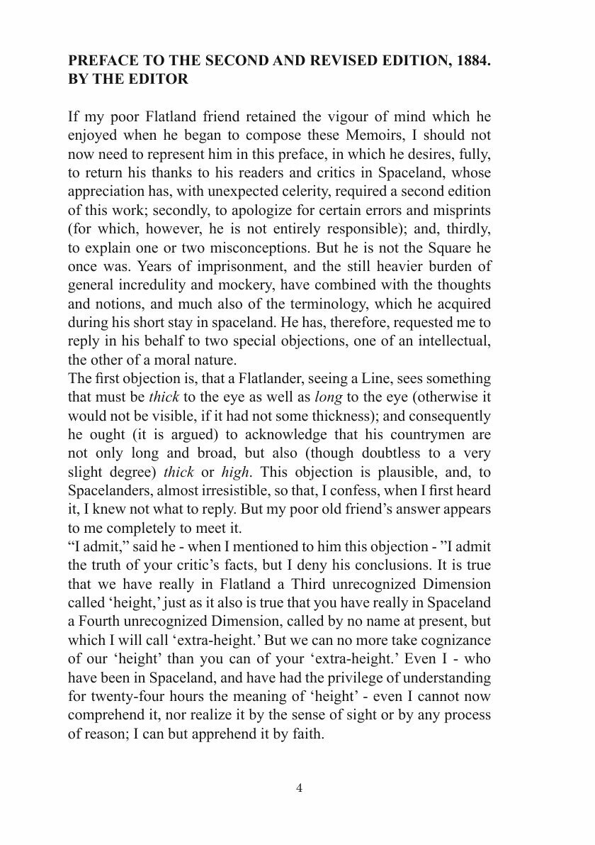 Flatland - a romance of many dimensions - фото №6
