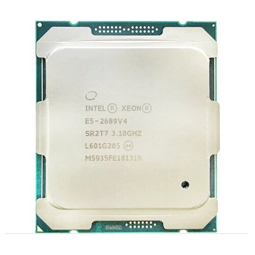 Процессор Intel Xeon E5-2689V4 Broadwell-EP LGA2011-3, 10 x 3100 МГц, OEM процессор intel xeon e5 2686 v4 lga2011 3 18 x 2300 мгц oem