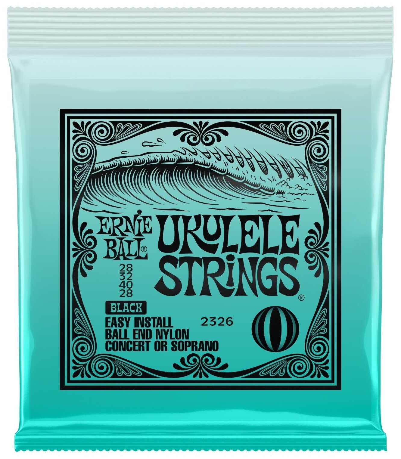 ERNIE BALL 2326 Ball end Nylon 28-40 Струны для укулеле