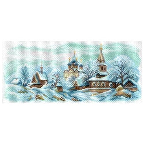 Рисунок на канве Матренин посад 24*47 см, Зимний Суздаль (МП.24х47.1625)