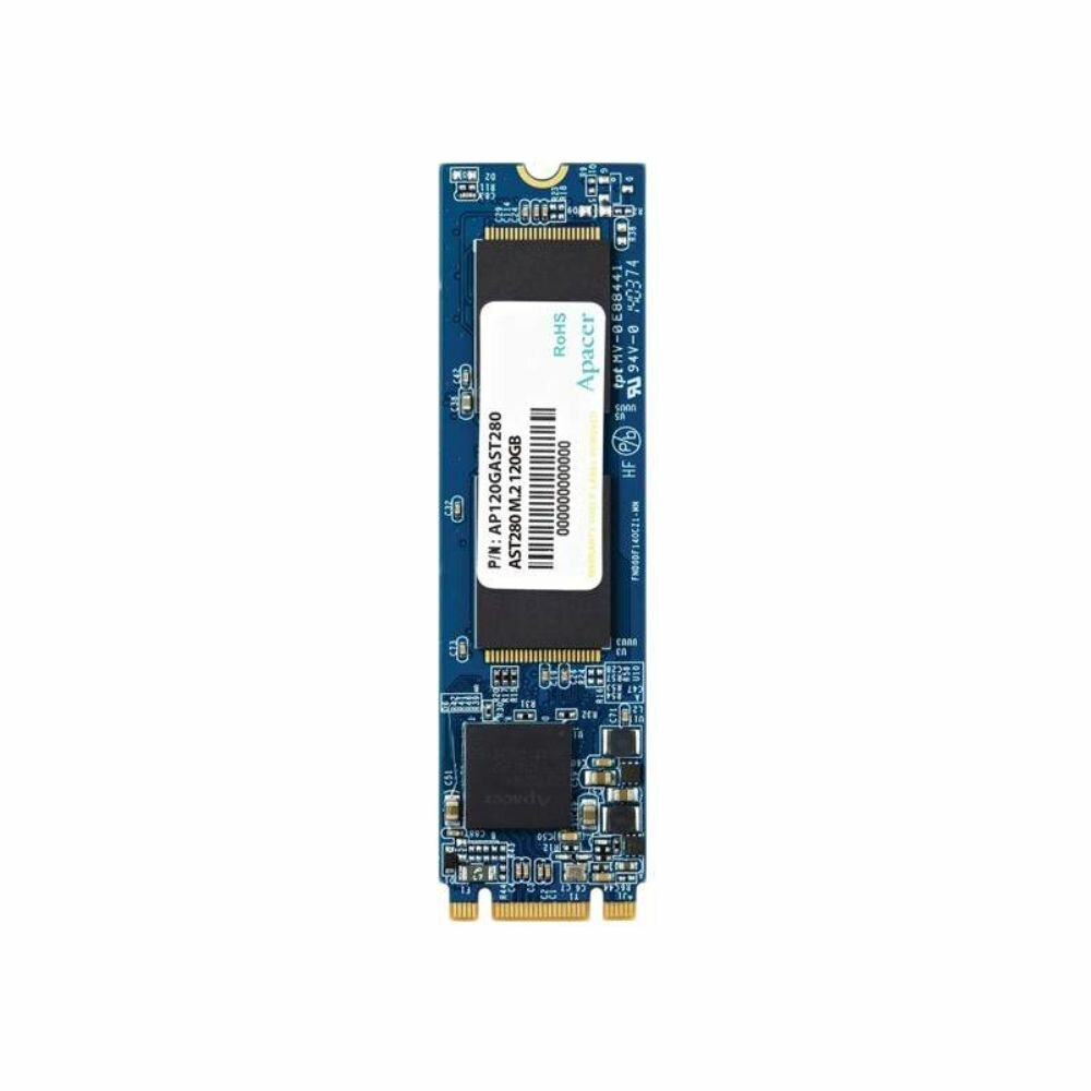 Накопитель SSD M.2 2280 Apacer AST280 120GB TLC SATA 6Gb/s 500/470MB/s IOPS 23K MTBF 1.5M RTL - фото №10