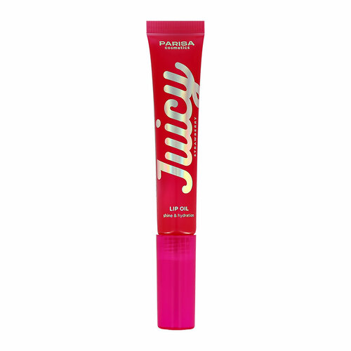 Масло для губ `PARISA` JUICY LIP OIL увлажняющий тон 04 strawberry