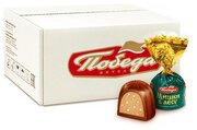 Конфеты Победа вкуса Мишки в лесу с шоколадно-вафельной начинкой, коробка, 2 кг, картонная коробка