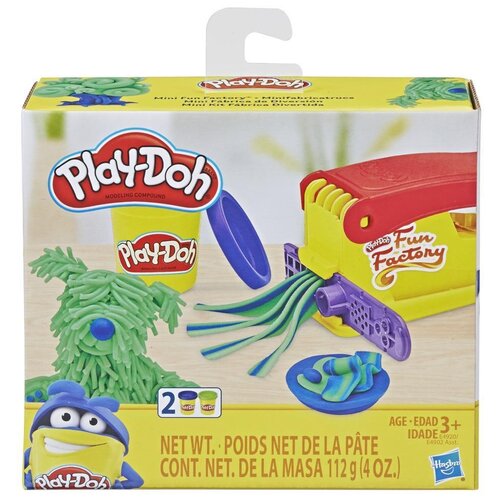 Масса для лепки Play-Doh Веселая фабрика (E4920) 2 цв. масса для лепки play doh wheels веселая стройка e4293 4 цв