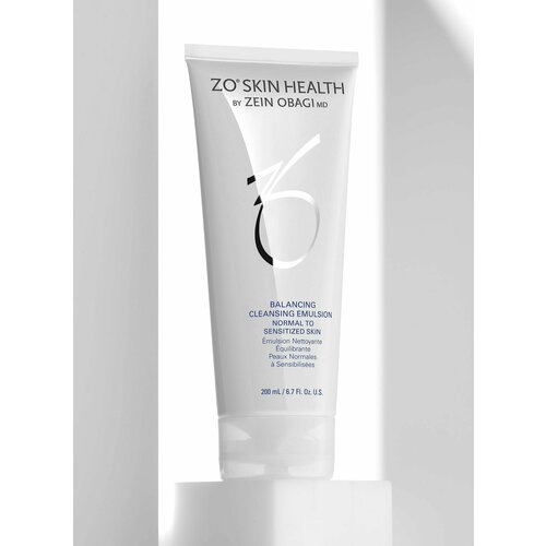 Купить Zein Obagi ZO Skin Health Балансирующая очищающая эмульсия Balancing Cleansing Emulsion 200 мл, белый, гель