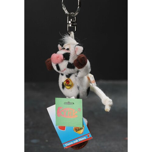 Мягкая игрушка брелок Корова 9 см Германия 449₽