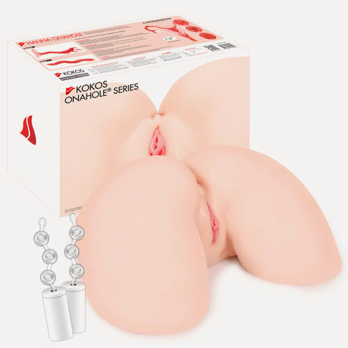 Изображение товара Hanna Onahole 002 Real Hips Мастурбатор полуторс с двойным слоем с вибрацией