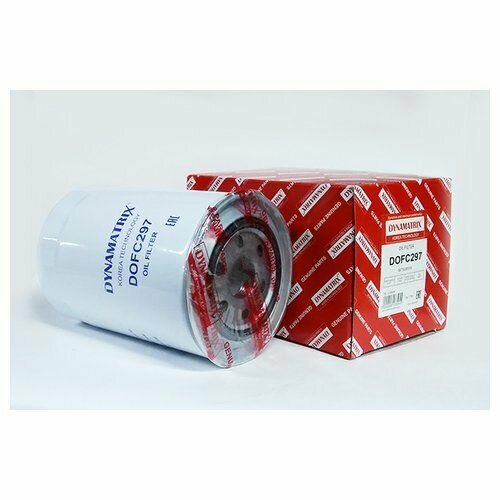 Фильтр масляный Dynamatrix-Korea DOFC297 для Mitsubishi Pajero II III IV 5520₽