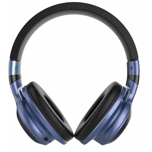 Беспроводные накладные наушники LED-008синий 829₽