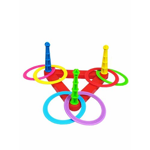 Игра кольцеброс 6 колец