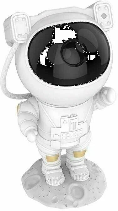 Светильник детский астронавт с пультом /ночник детский космонавт / настольная лампа для новорожденных/ проектор звездного неба/белый