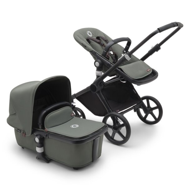 Детская коляска универсальная Bugaboo Fox Cub 2в1 Forest Green, от 0 до 4х лет