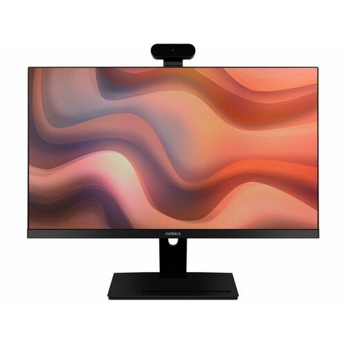 Моноблок Rombica Helios 23.8" Full HD i5 10400 (2.9) 8Gb SSD512Gb UHDG 630 DVDRW noOS GbitEth WiFi BT клавиатура мышь Cam черный 1920x1080 (PCAI-0018)