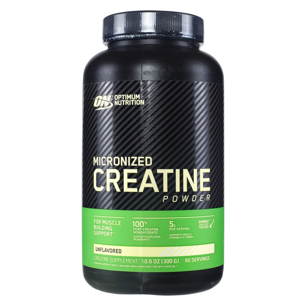 Creatine Micronized Powder, 300 г, Unflavored / Без вкусовых добавок