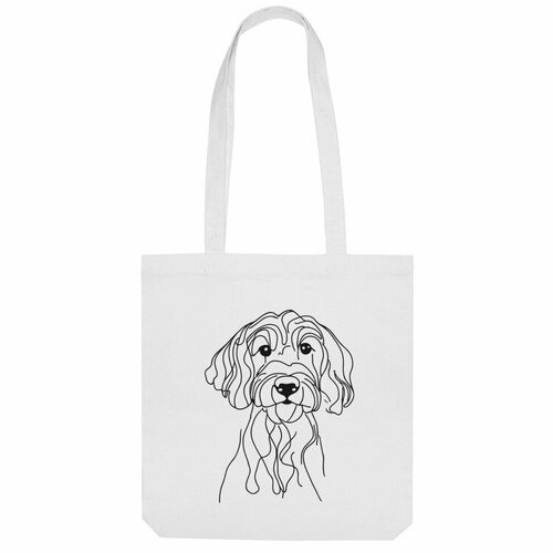 фото Сумка шоппер us basic, белый