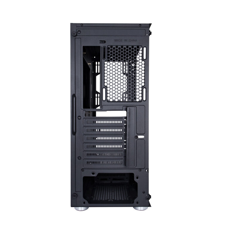 Корпус 1STPLAYER FIREBASE X6 ATX, mATX, Midi-Tower, без БП, с окном, подсветка, Audio, USB 3.0, 2xUSB 2.0