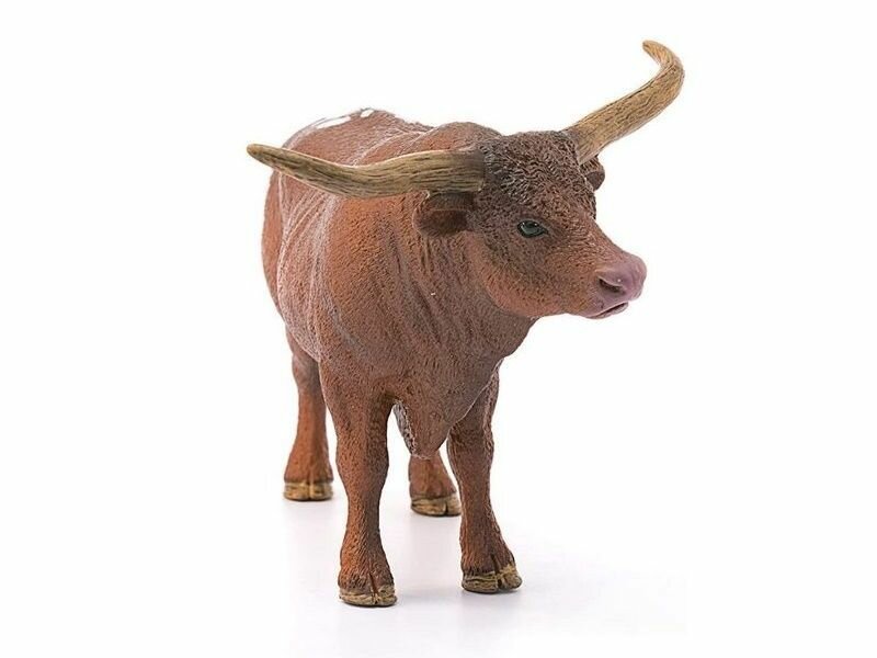 Набор фигур техасский длиннорогий БЫК 13866 Шляйх Schleich 8.8 см