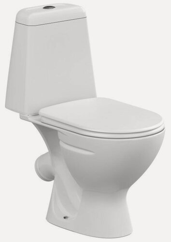 Изображение товара Церсанит Mito Hit унитаз-компакт с косым выпуском белый