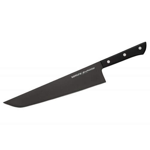 Нож кухонный Хамокири SAMURA SHADOW SH-0050/K с покрытием Black-coating 25,4 см