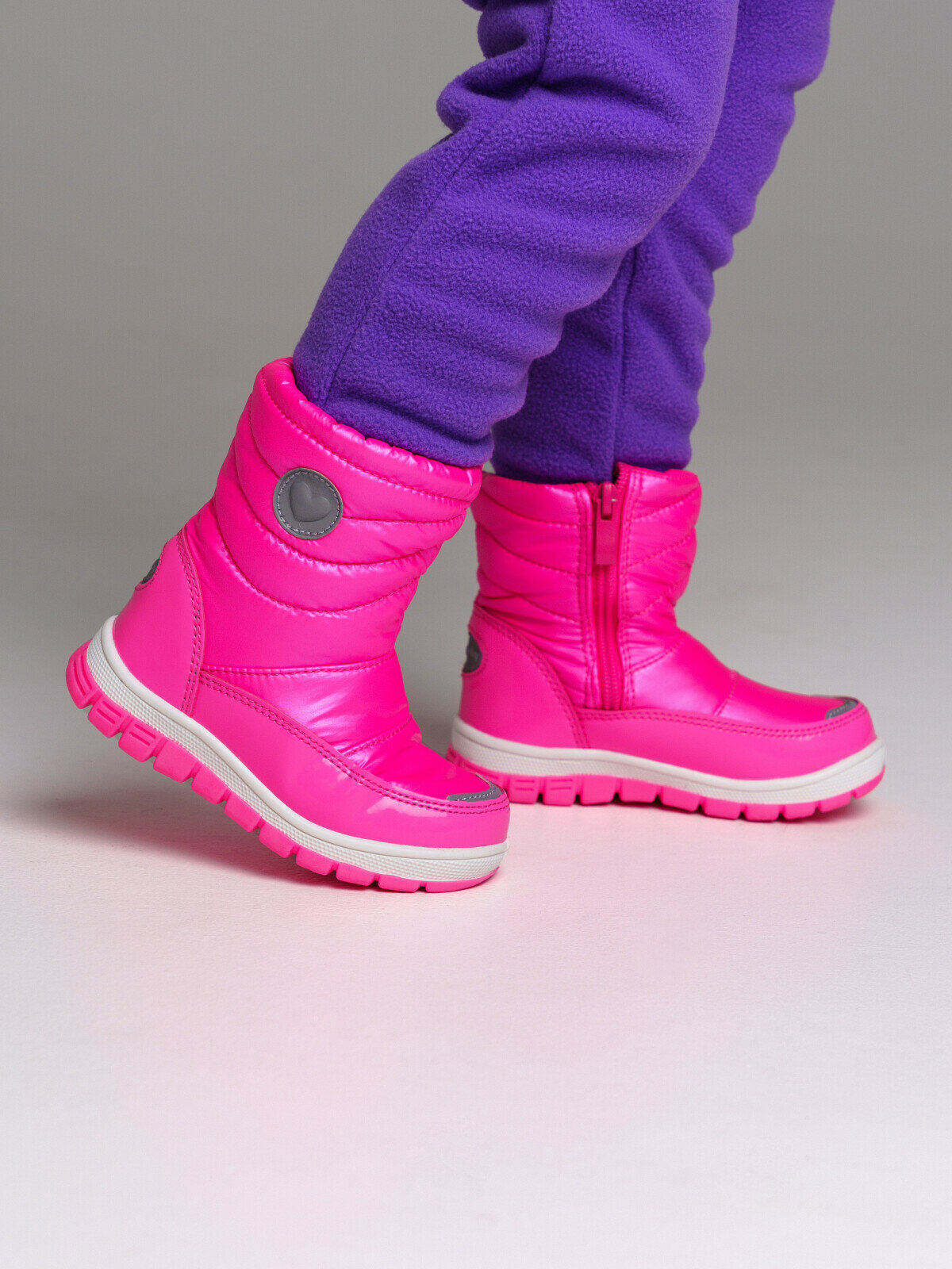 Дутики playToday размер 25 розовый