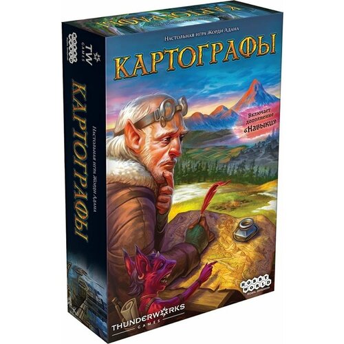 Настольная игра HOBBY WORLD Картографы игра настольная хмурая ксю hobby world 0007